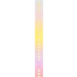 Rainbow Happy Birthday Tape