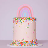 Rainbow Cake Topper