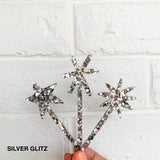 Star Sparkler Toppers - Set of 3