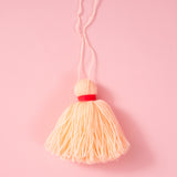 Large Peach Tassel