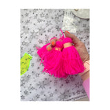 Large 'Carnival Greens' Tassel