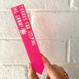 Plant Stake - Thanks for helping me grow