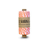 Bakers Twine - Neon Orange/White stripe