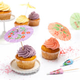 Cocktail Umbrellas - Floral