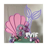 Mermaid Tail Cake Topper