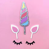 Unicorn Cake Topper Set