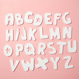 White Letter Tags