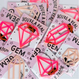 'You're A Gem' card