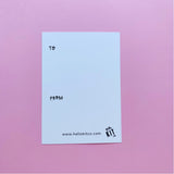 'You're A Gem' card