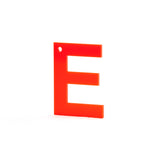 Neon Red Letter - more letters available