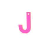 Neon Pink Letter - more letters available