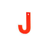 Neon Red Letter - more letters available
