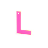 Neon Pink Letter - more letters available