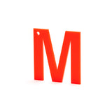 Neon Red Letter - more letters available