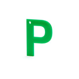 Green Letter - more letters available