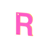 Neon Pink Letter - more letters available