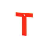 Neon Red Letter - more letters available