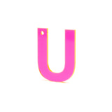 Neon Pink Letter - more letters available