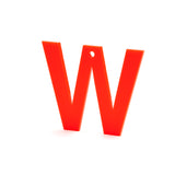 Neon Red Letter - more letters available