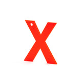 Neon Red Letter - more letters available