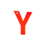 Neon Red Letter - more letters available