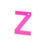 Neon Pink Letter - more letters available