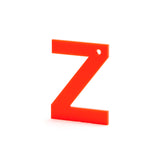 Neon Red Letter - more letters available