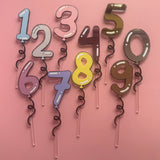 Balloon Number Toppers