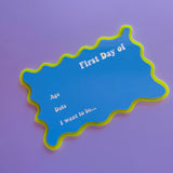 First + Last Day School Sign