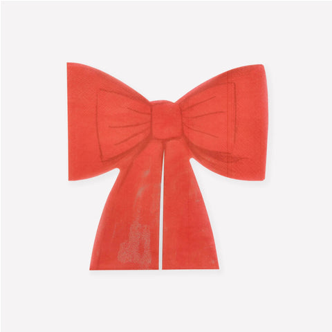 Bow Napkins - Pack of 16
