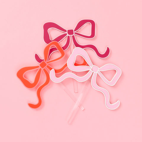 Bow Cake Topper