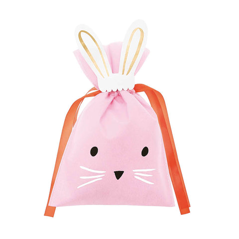 Present Bag - Pink Bunny