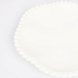 Cream Dot Edged Flower Compostable Side Plates (Pack of 8)