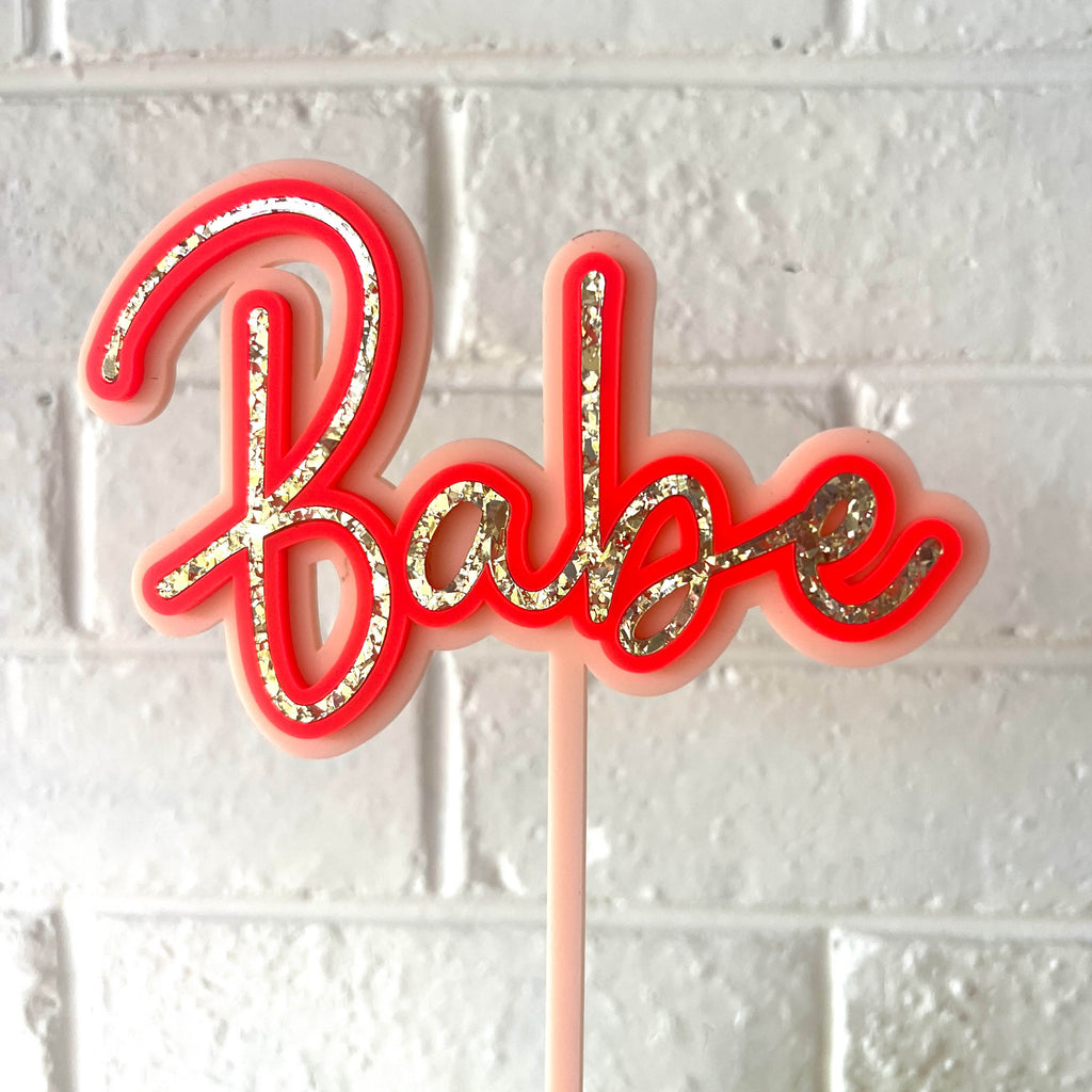 Wordjesse Topper Custom Word Cake Toppers – Hello Kit Co.