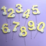 Daisy Number Topper