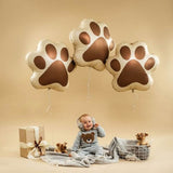 Brown Paw Print Balloon - 61cm