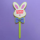 Easter Bunny Stop Here Stake!