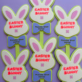 Easter Bunny Stop Here Stake!