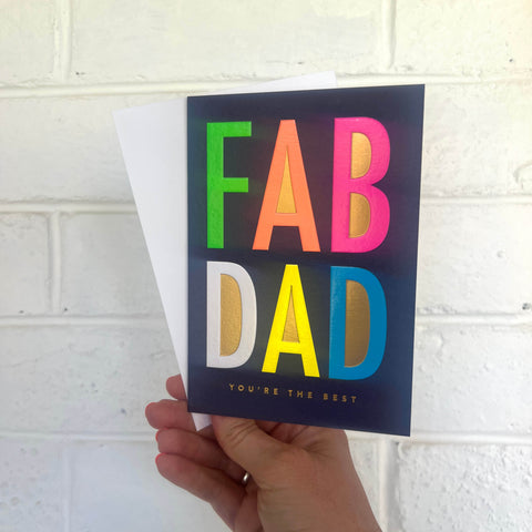 FAB DAD Card