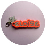 The Fun Name Keyring - Flamingo