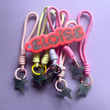 The Fun Name Keyring - Flamingo