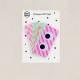 Gift Tags - set of 12 googly eyes