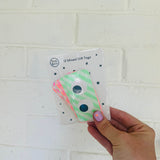 Gift Tags - set of 12 googly eyes