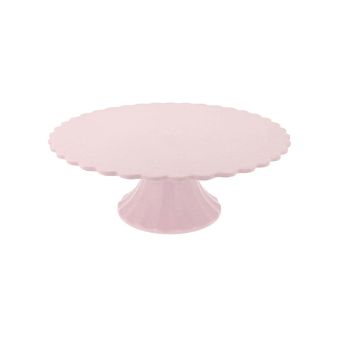 Medium Light Pink Reusable Bamboo Cake Stand