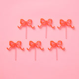 Mini Bow Toppers - Set of 6