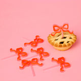 Mini Bow Toppers - Set of 6