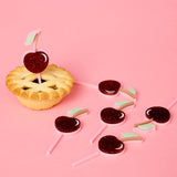 Mini Cherry Toppers - Set of 6