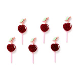 Mini Cherry Toppers - Set of 6