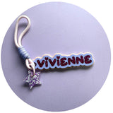 The Fun Name Keyring - Misty Grape