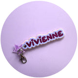 The Fun Name Keyring - Misty Grape